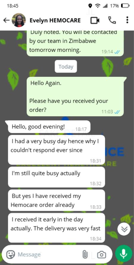 HEMOCARE Review (2)
